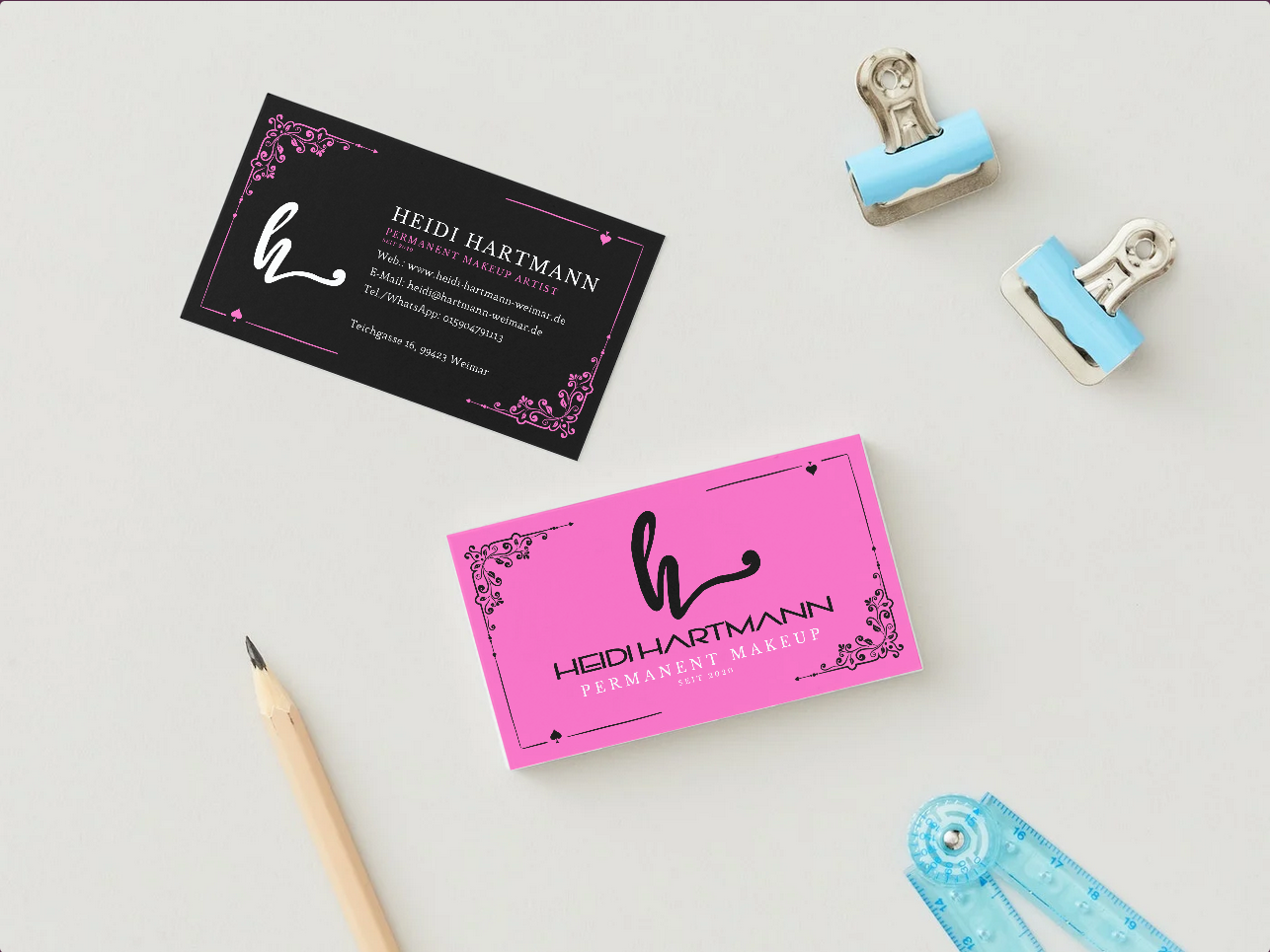 Permanent Makeup Visitenkarte 2