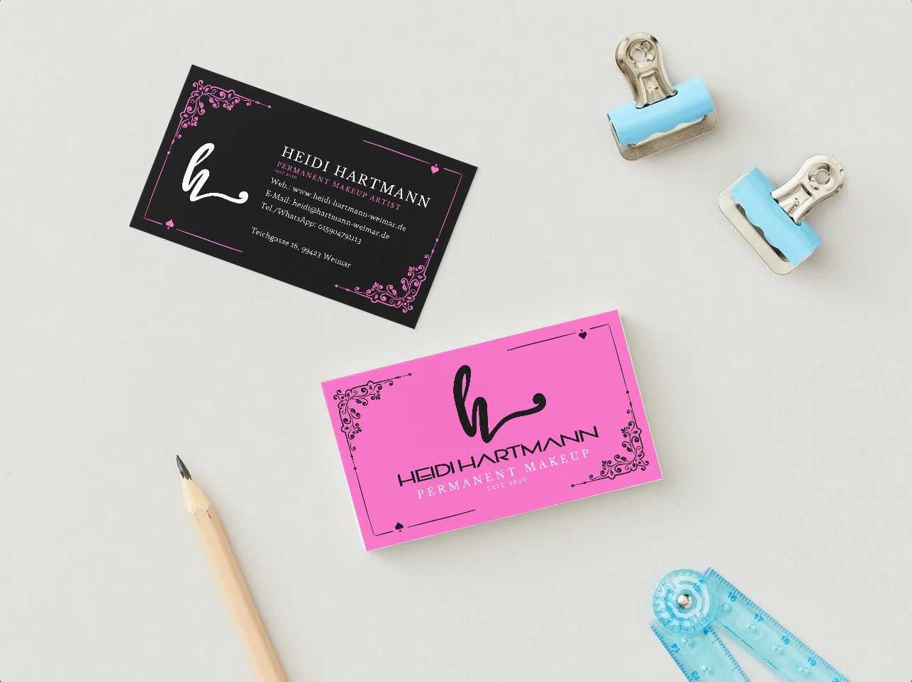 Permanent Makeup Visitenkarte 2